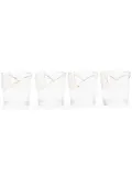 Seletti Bicchieri Kintsugi glasses (set of four) - Neutrals