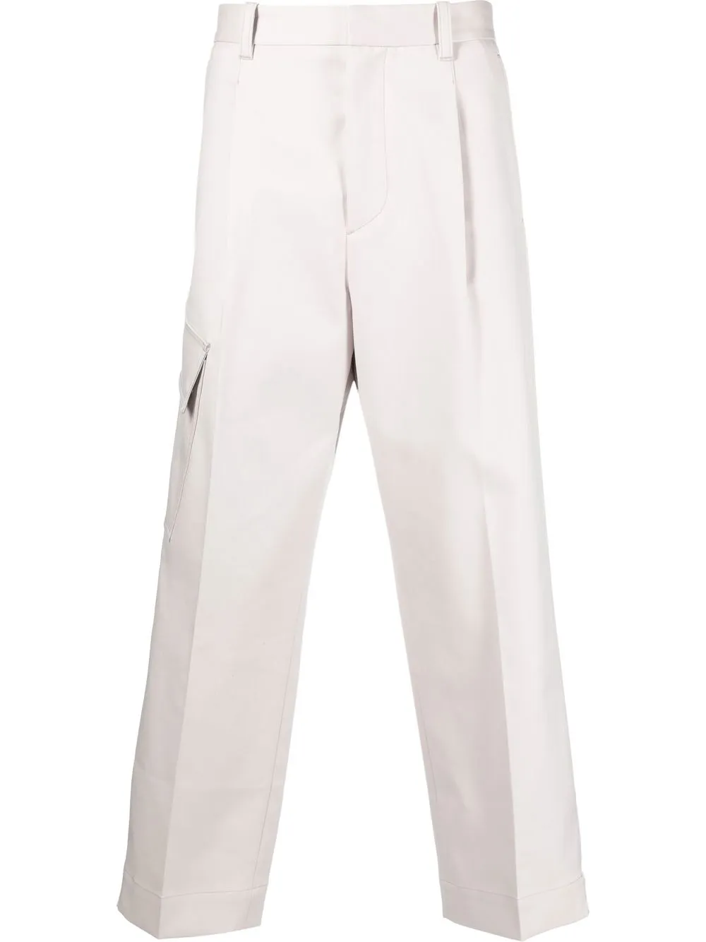 

OAMC pantalones rectos - Blanco