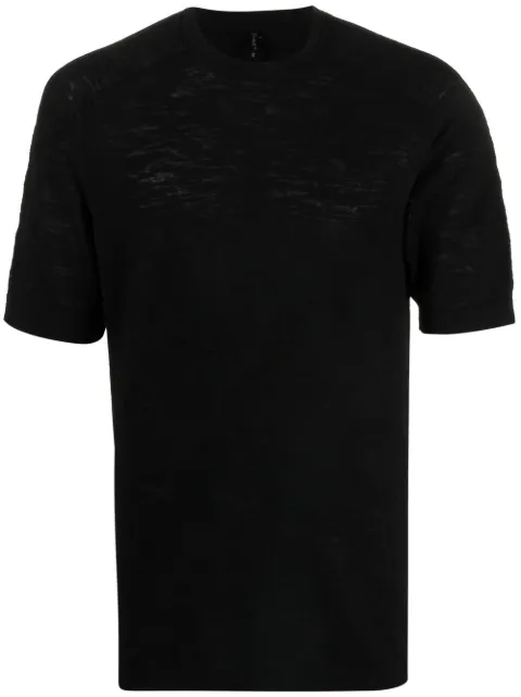 Transit distressed-effect crewneck T-shirt