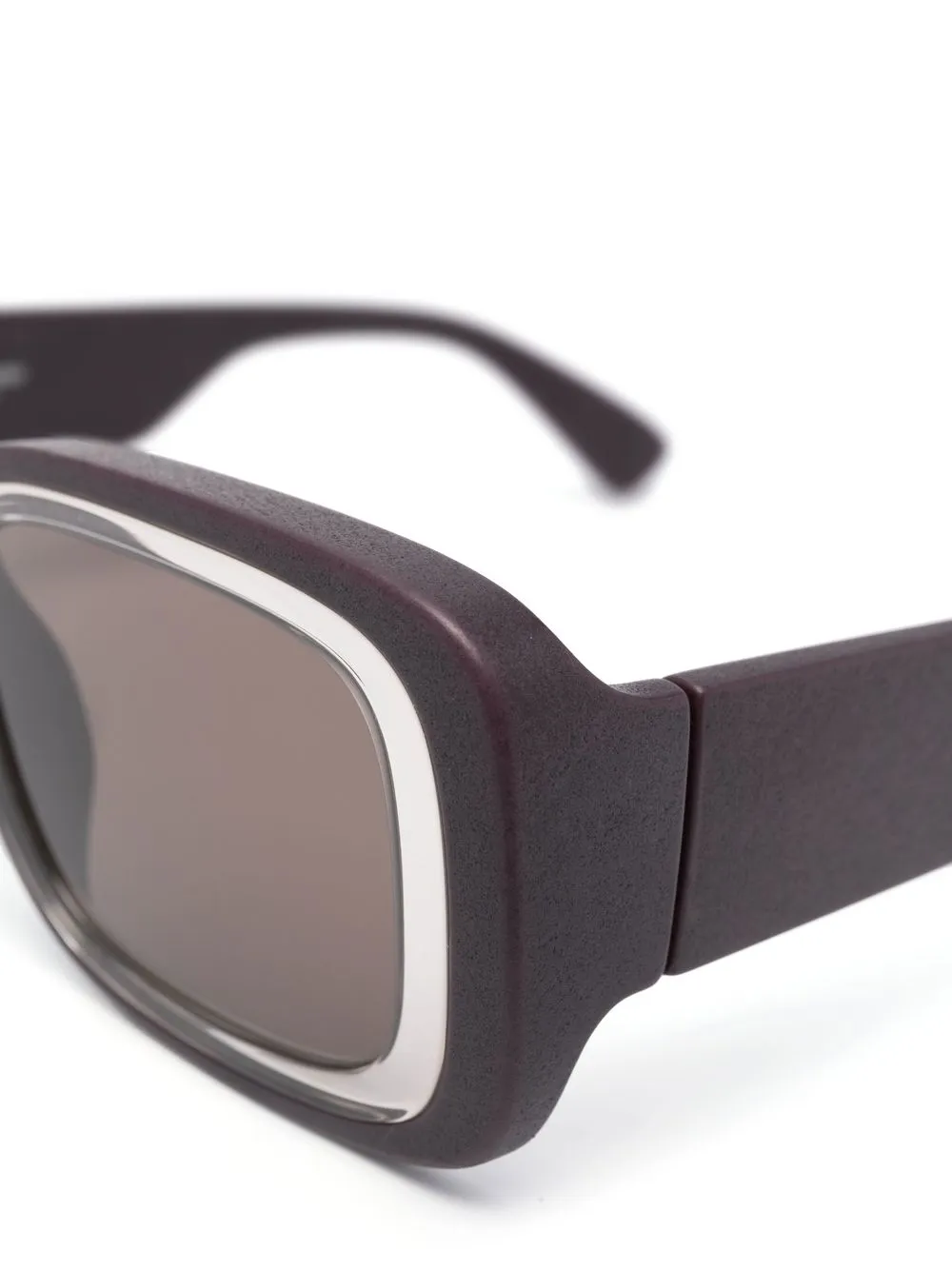 MYKITA SQUARE-FRAME EDGELESS SUNGLASSES