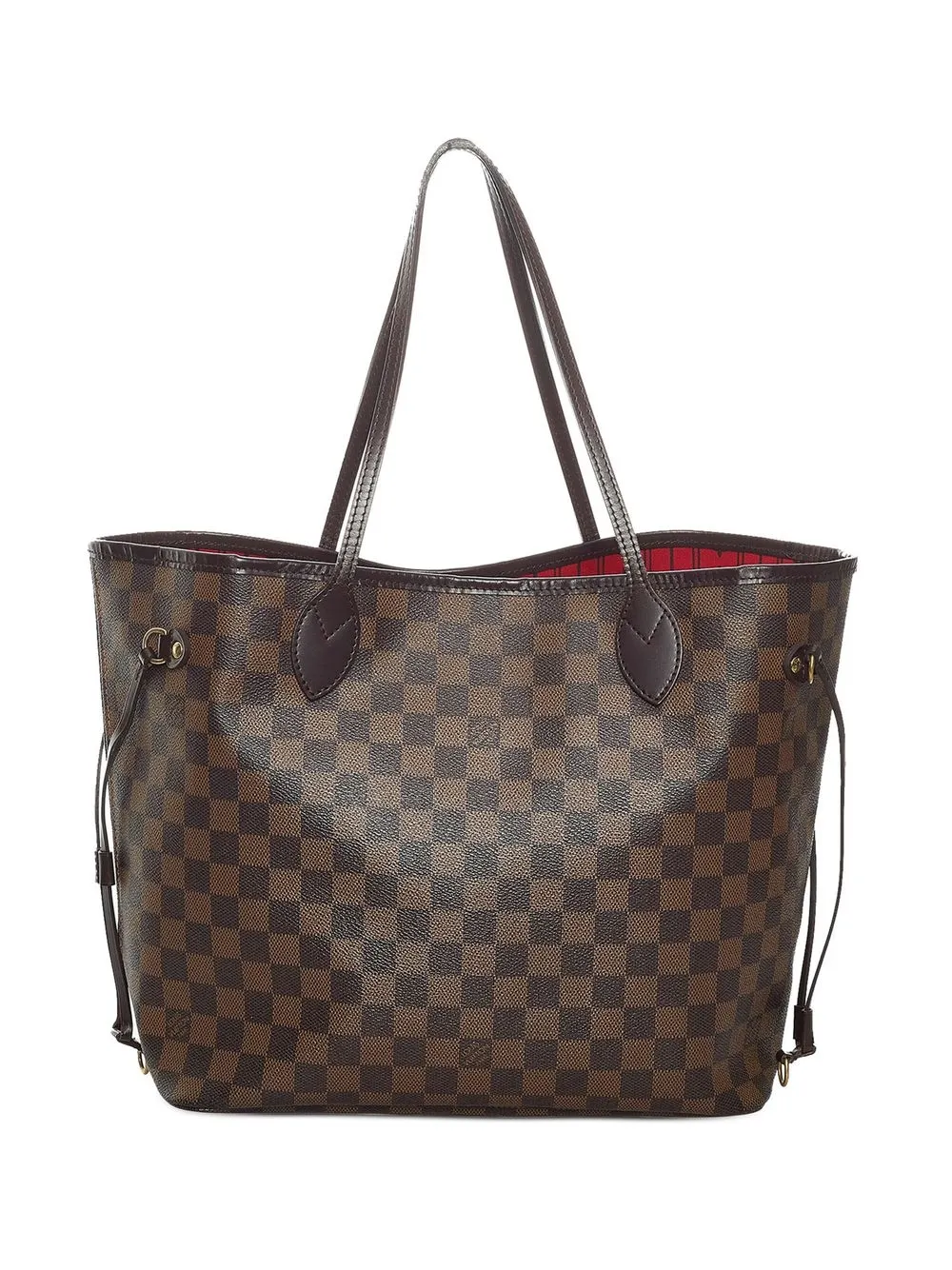 Bild 2 von Louis Vuitton 2009 pre-owned MM Neverfull Shopper aus Damier Ebène-Canvas