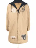 Undercoverism multiple-patch hooded parka - Neutrals