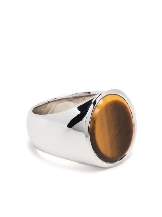 Tom Wood cat-eye Stone Ring - Farfetch