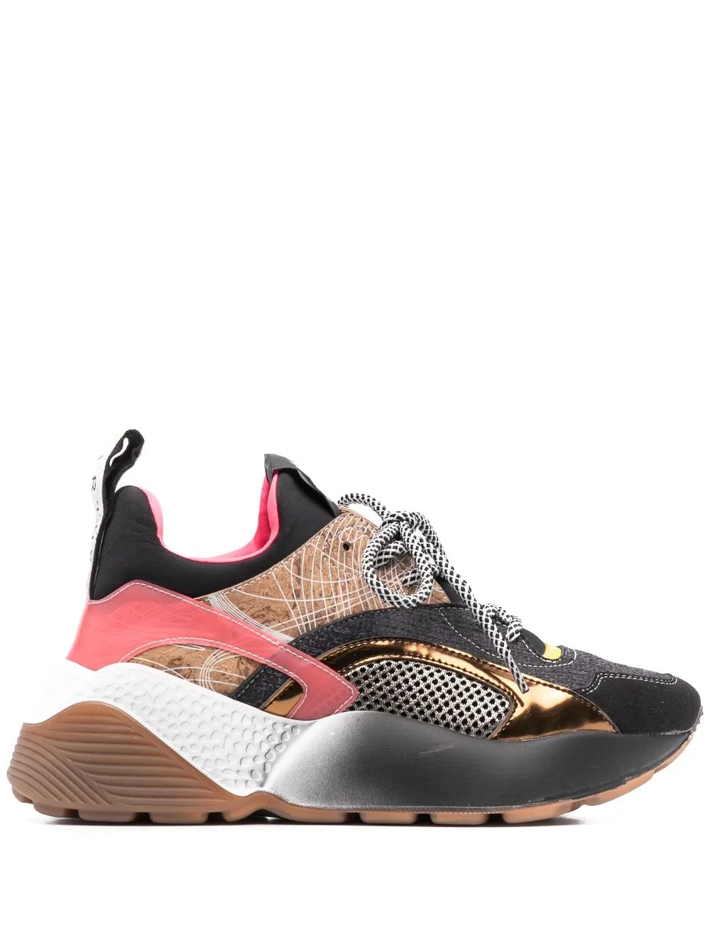 Stella McCartney Loop low top sneakers Grey 535.00 Grazia