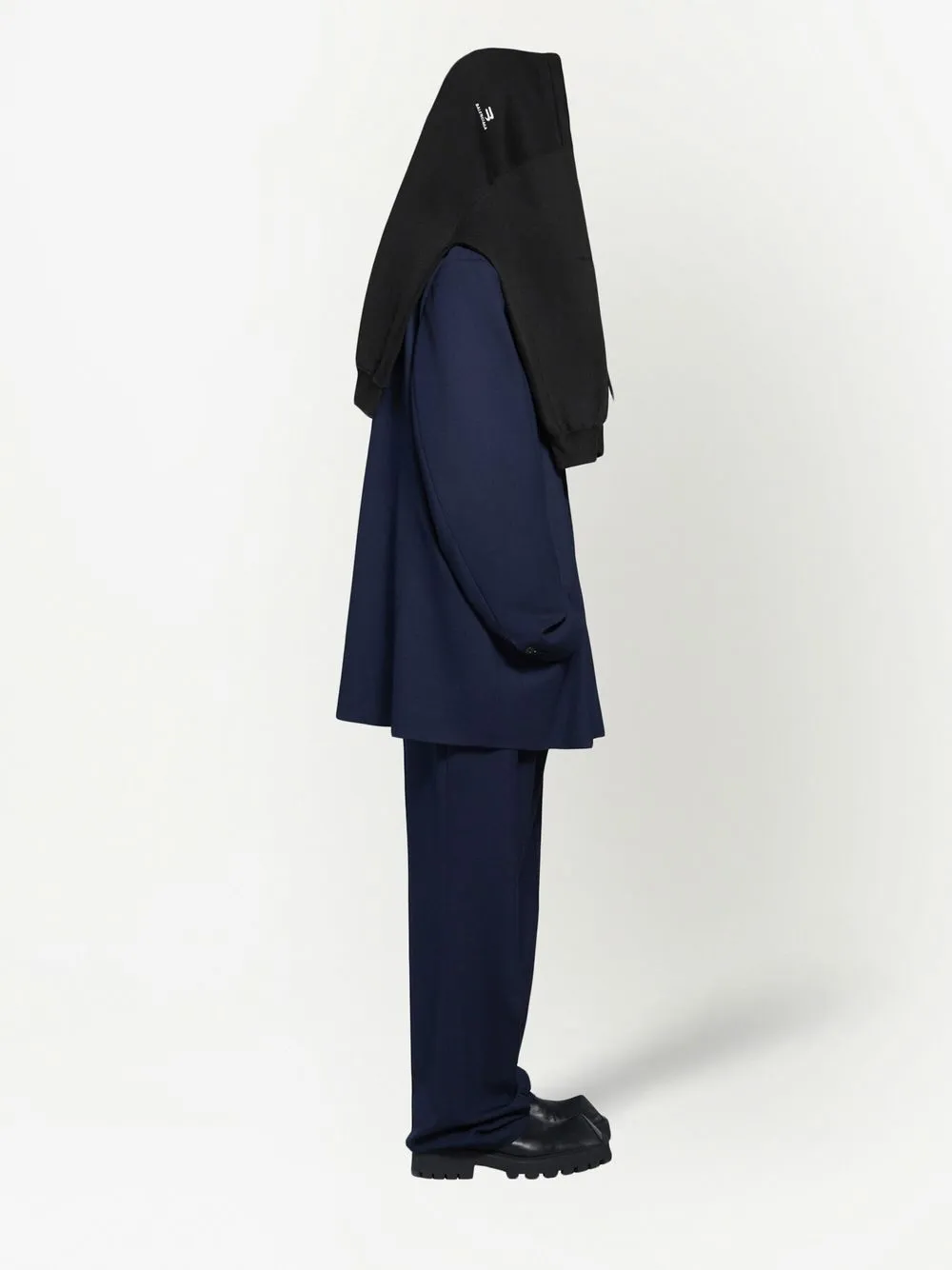 balenciaga light single breasted jacket