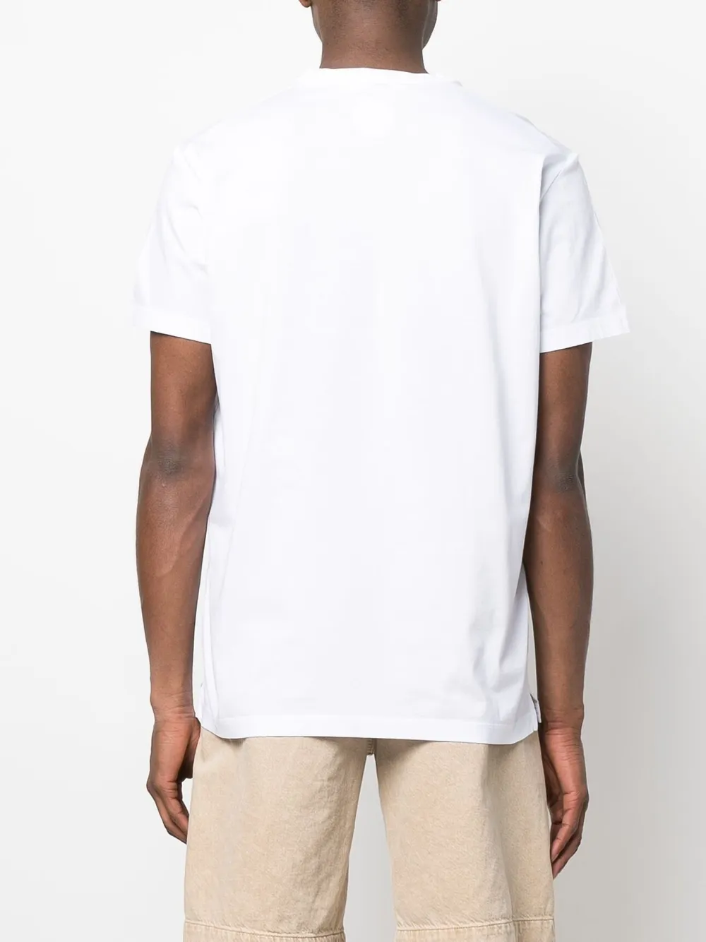 Shop Dsquared2 Wave Logo-print T-shirt In White