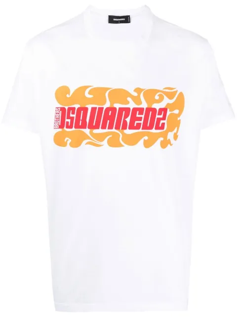 DSQUARED2 Wave logo-print T-shirt