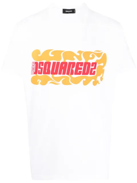 DSQUARED2 Wave logo-print T-shirt