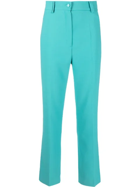 Hebe Studio High-Waist-Hose mit geradem Bein