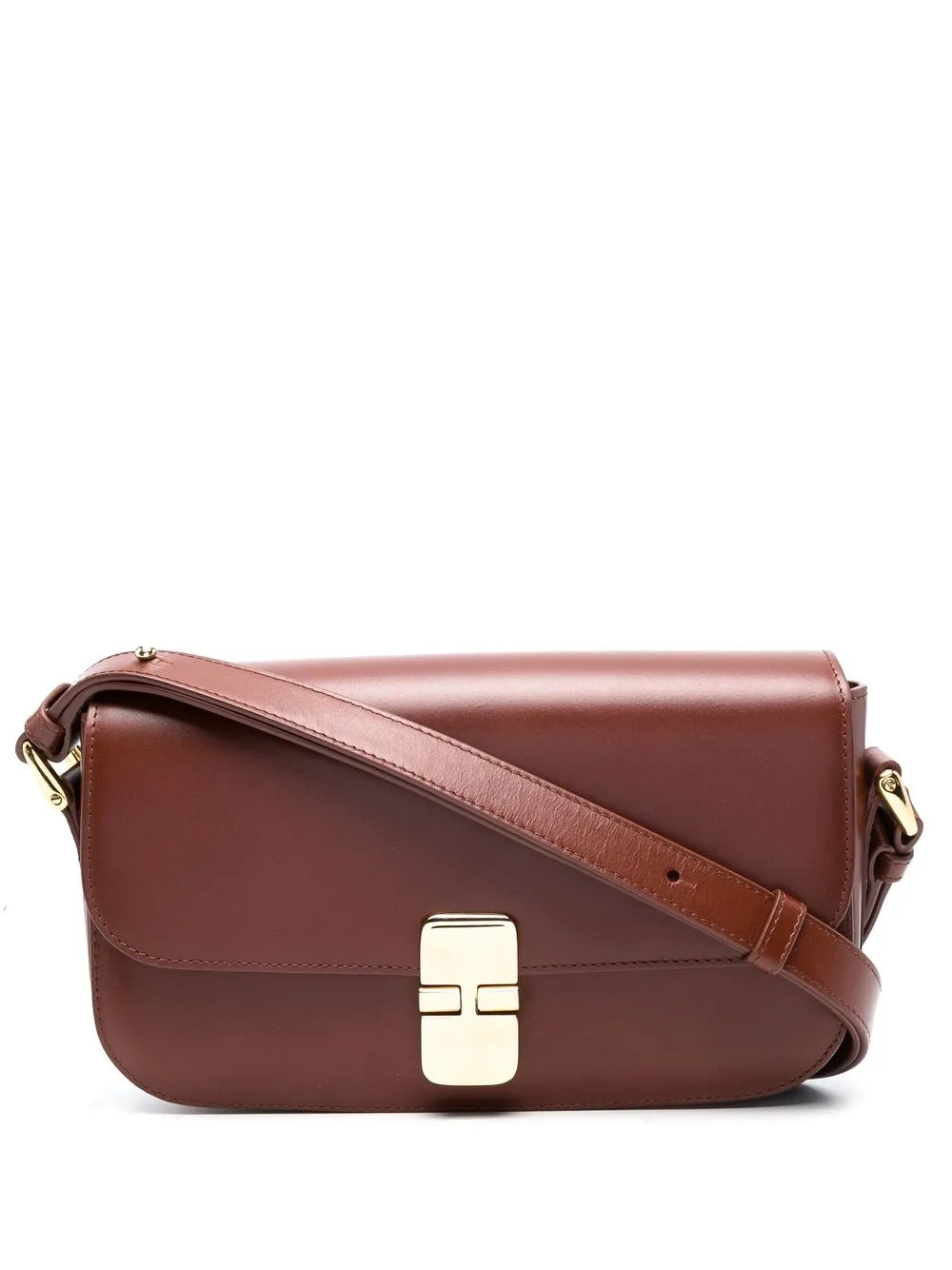 A.P.C. Leather Shoulder Bag Farfetch
