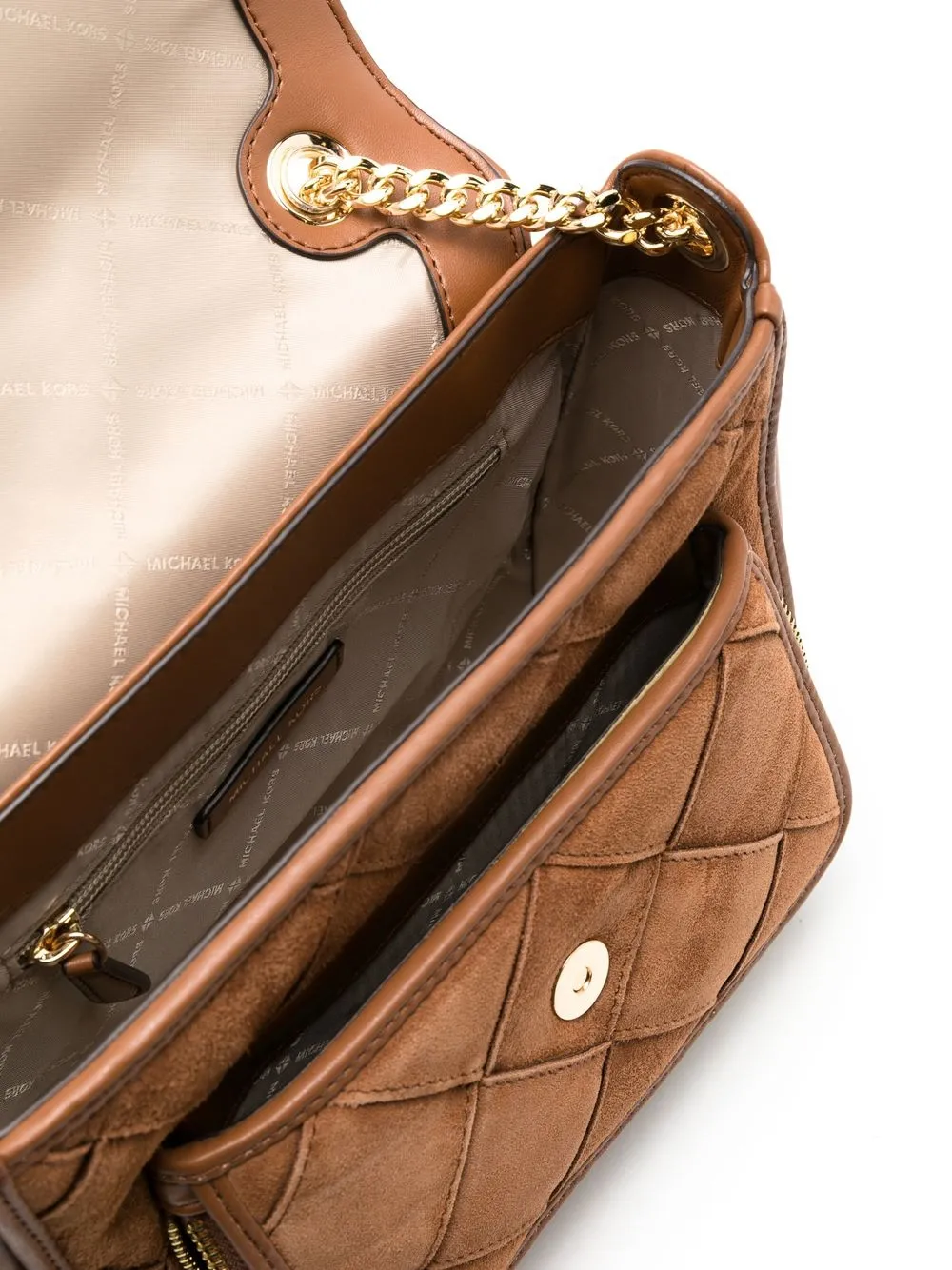 Michael Michael Kors Regina Medium Flap Shoulder Bag - Farfetch