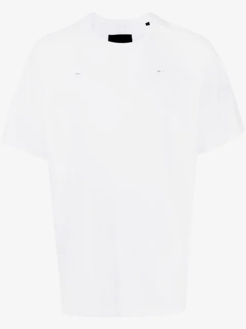 HELIOT EMIL logo-print detail T-shirt