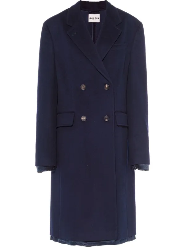 Miu miu shop wool coat