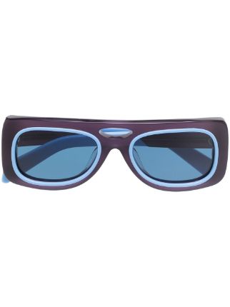 Kiko Kostadinov Depero Transparent Sunglasses - Farfetch