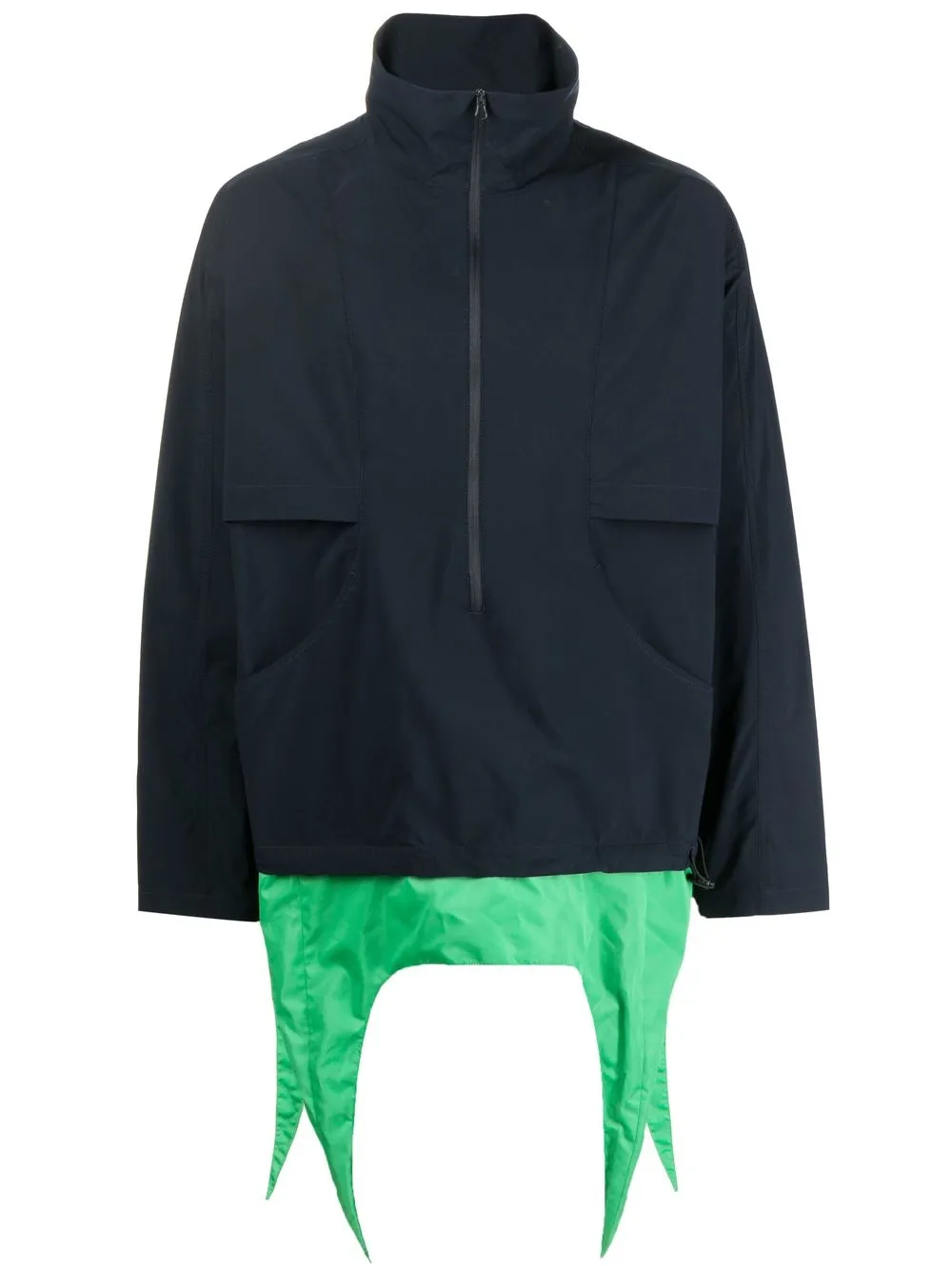 

Kiko Kostadinov Depero packable windbreaker - Blue