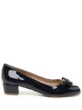 Ferragamo Vara 1 patent pumps - Blue