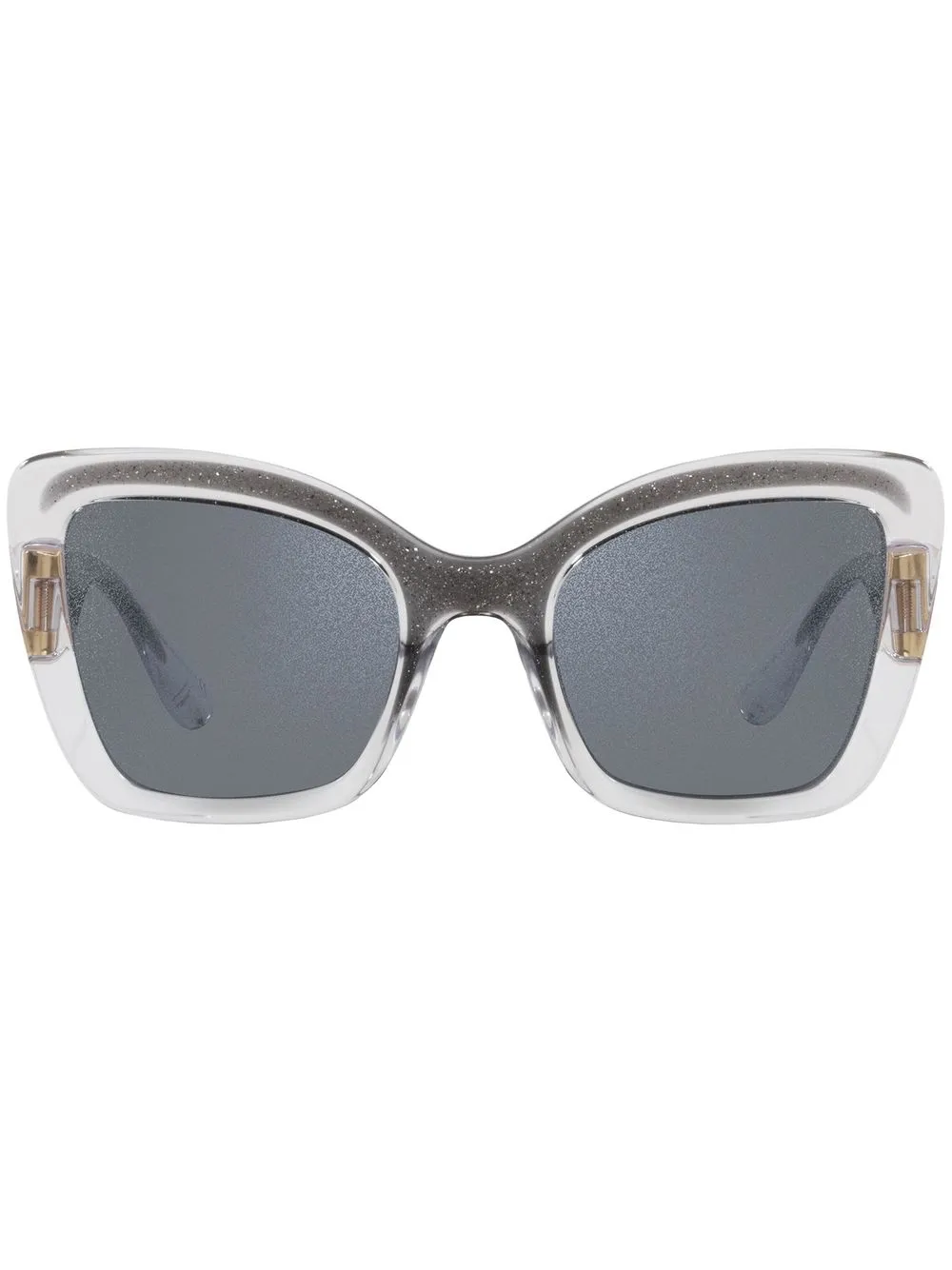 

Dolce & Gabbana Eyewear lentes de sol con armazón oversize - Gris