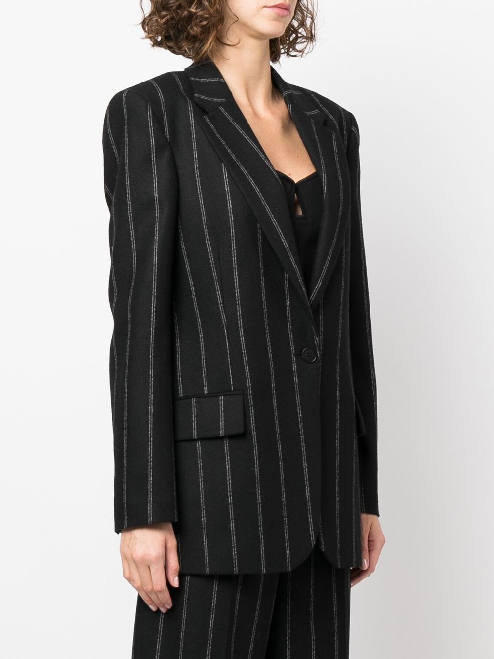 Stella McCartney stitch-detail tailored blazer Women