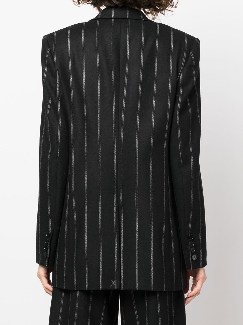 Stella McCartney stitch-detail tailored blazer Women