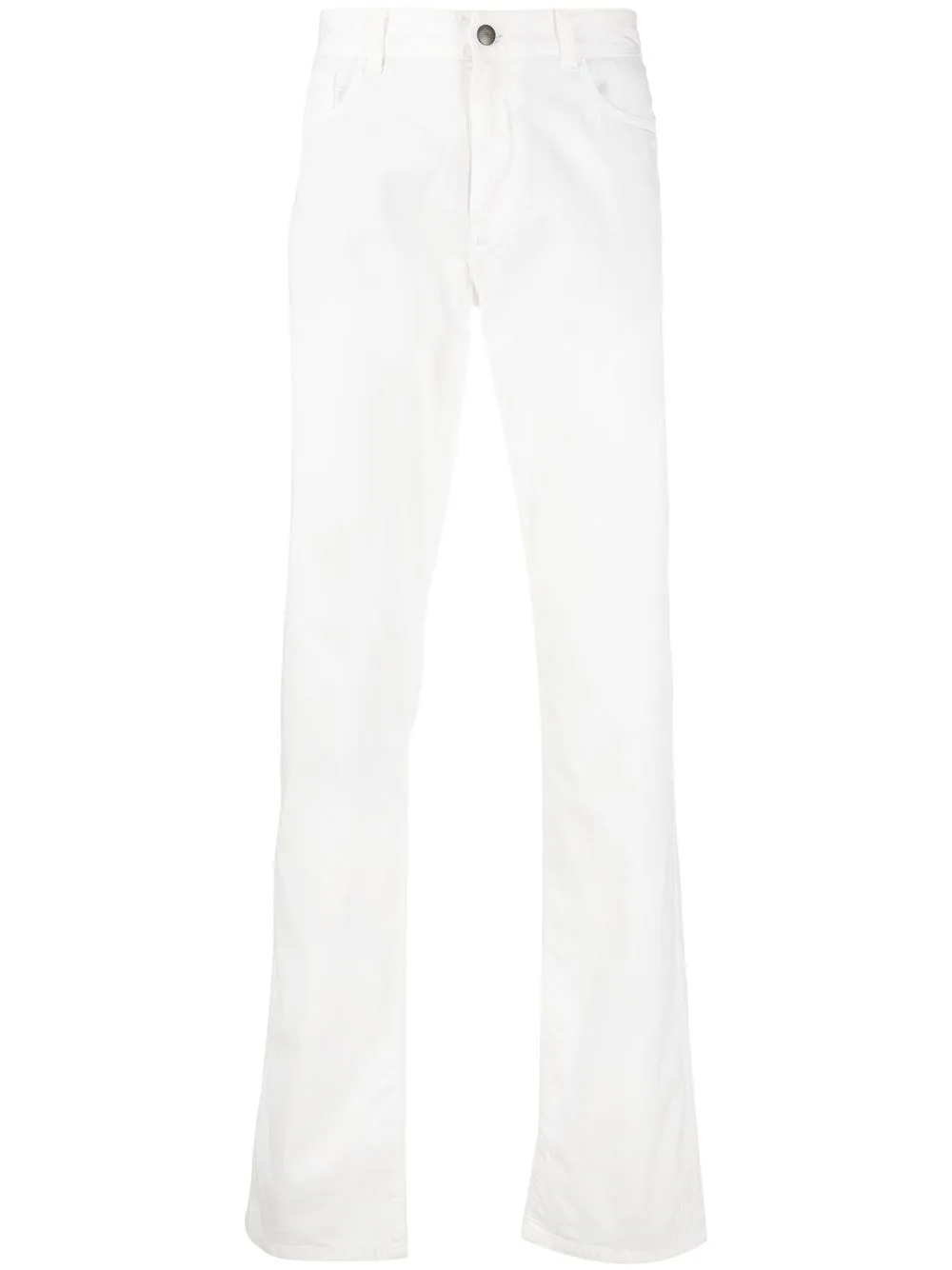 

Canali pants con parche del logo - Blanco