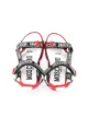 Moschino Kids logo touch-strap sandals
