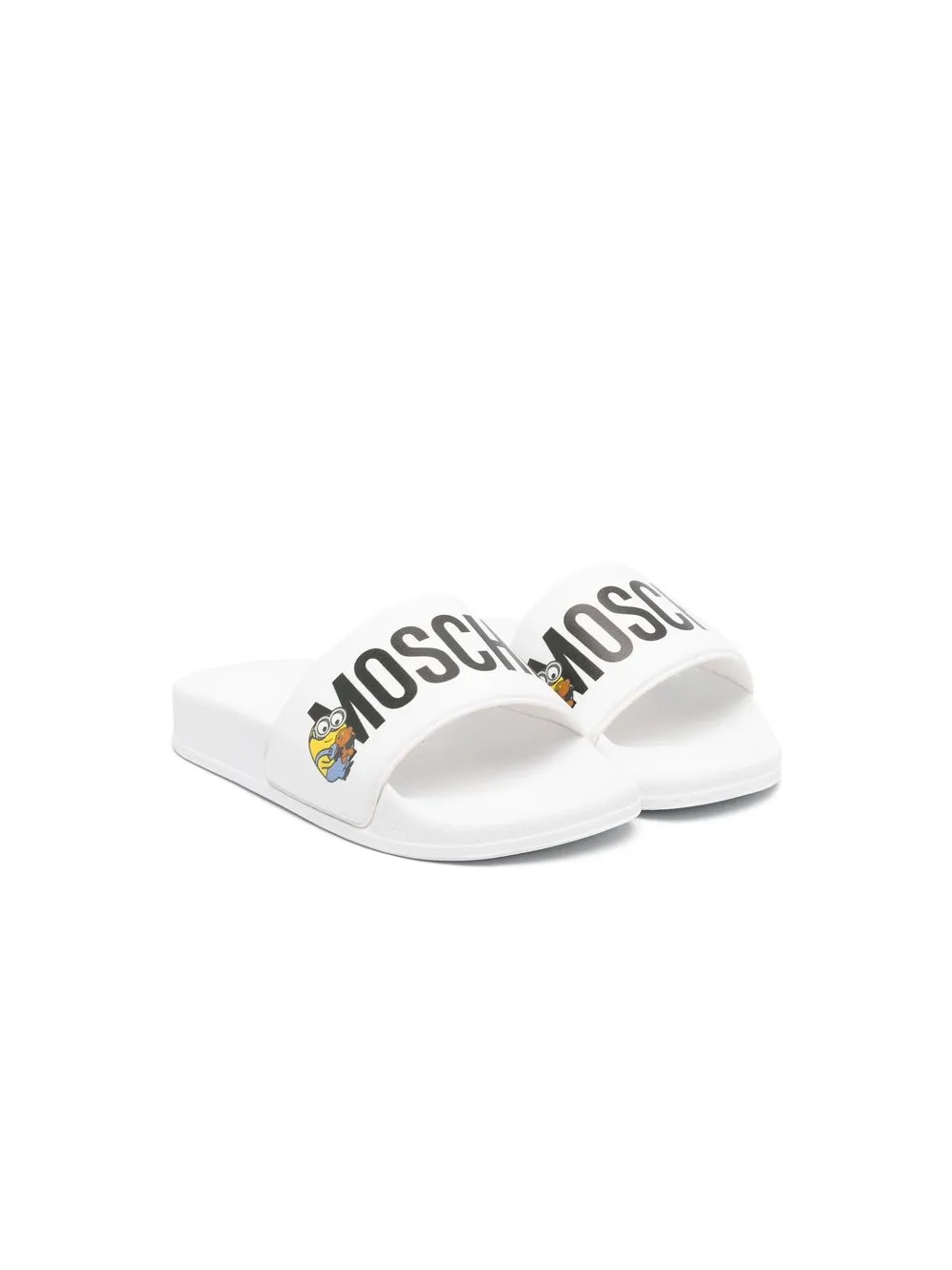 

Moschino Kids sandalias Minions - Blanco