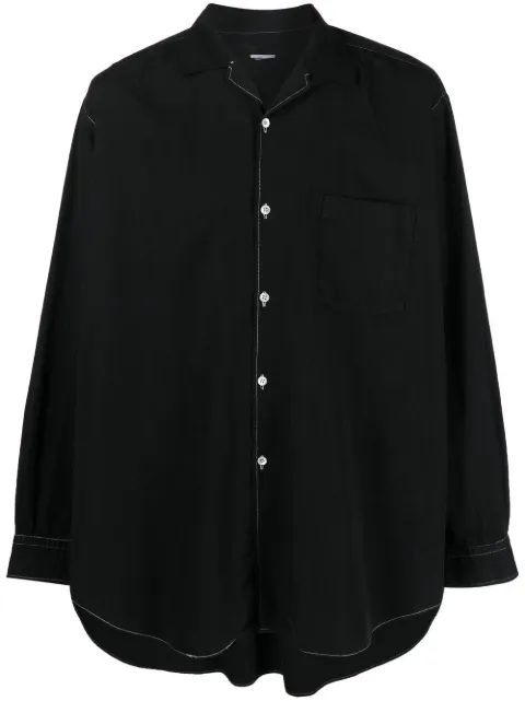 Comme Des Garçons Pre-Owned 1990s contrast stitching shirt