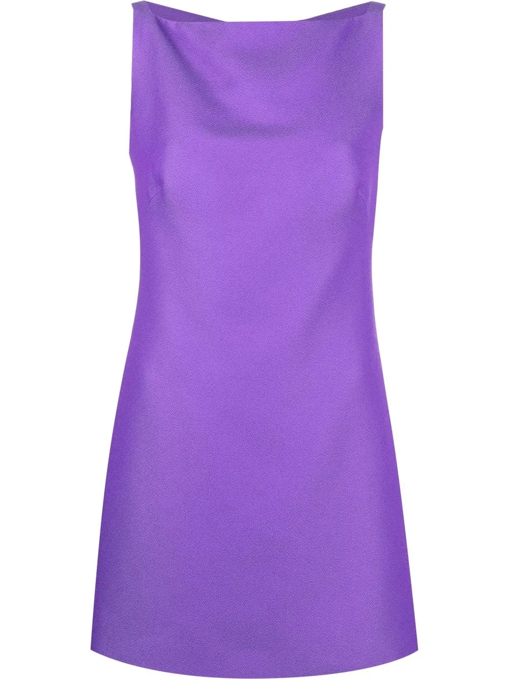 

Valentino vestido corto con espalda descubierta - Morado