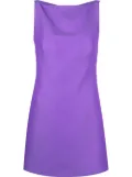 Valentino Garavani sleeveless open-back mini shift dress - Purple