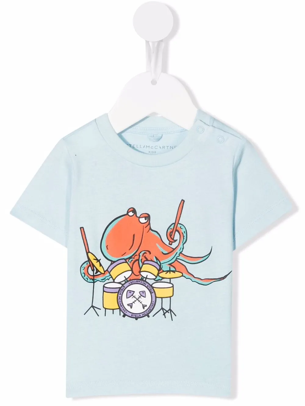 

Stella McCartney Kids playera con estampado gráfico - Azul