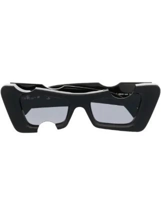 Off-White Holes rectangular-frame Sunglasses - Farfetch