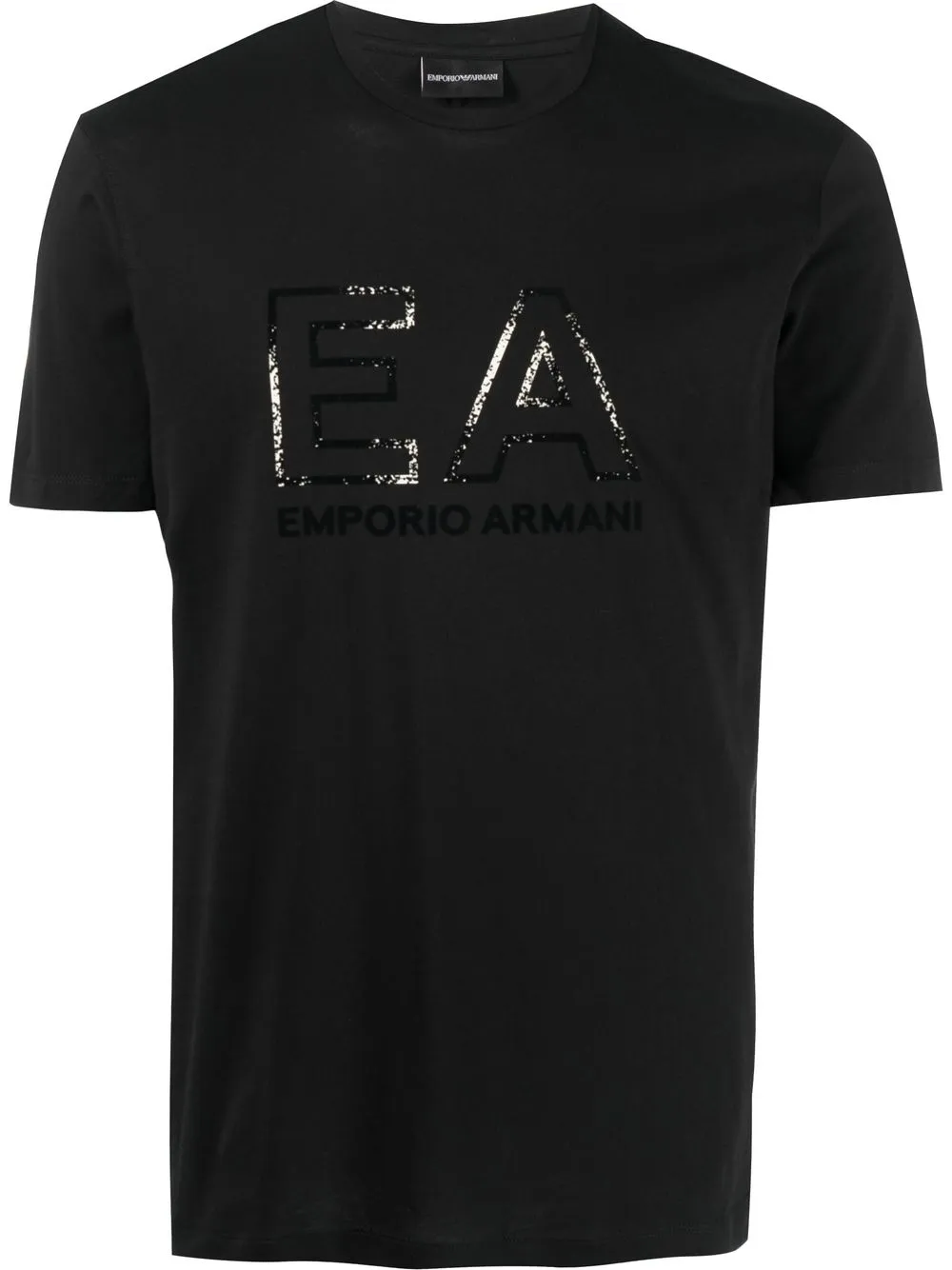 

Emporio Armani logo-print cotton T-shirt - Black