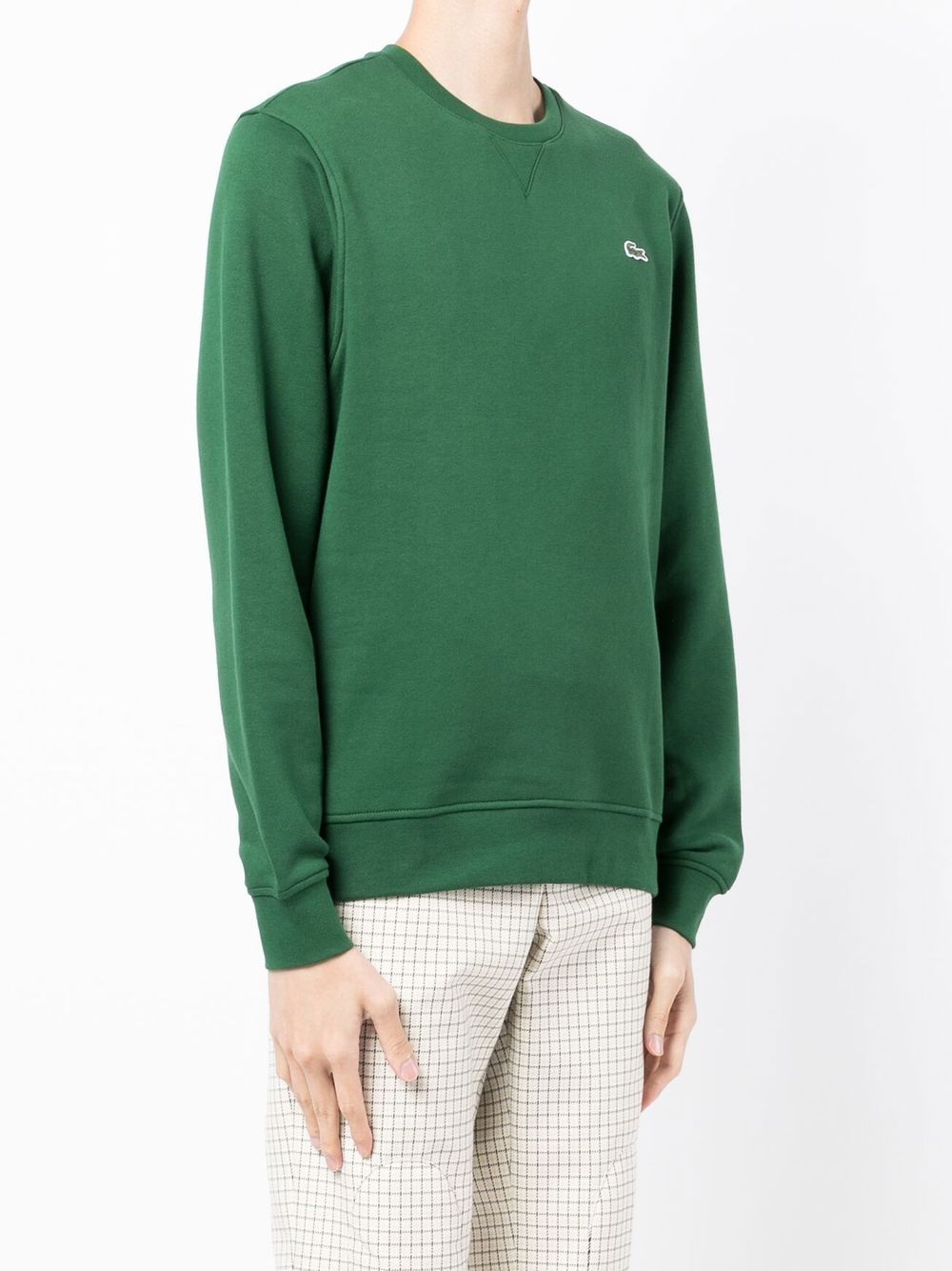 Lacoste chest logo-patch detail sweatshirt | Smart Closet