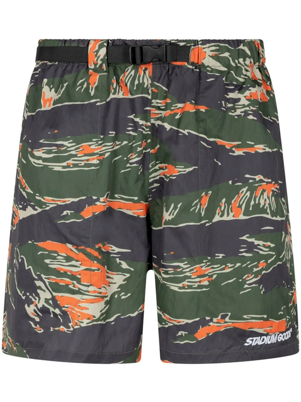 

STADIUM GOODS® shorts Amphibian con hebilla - Verde