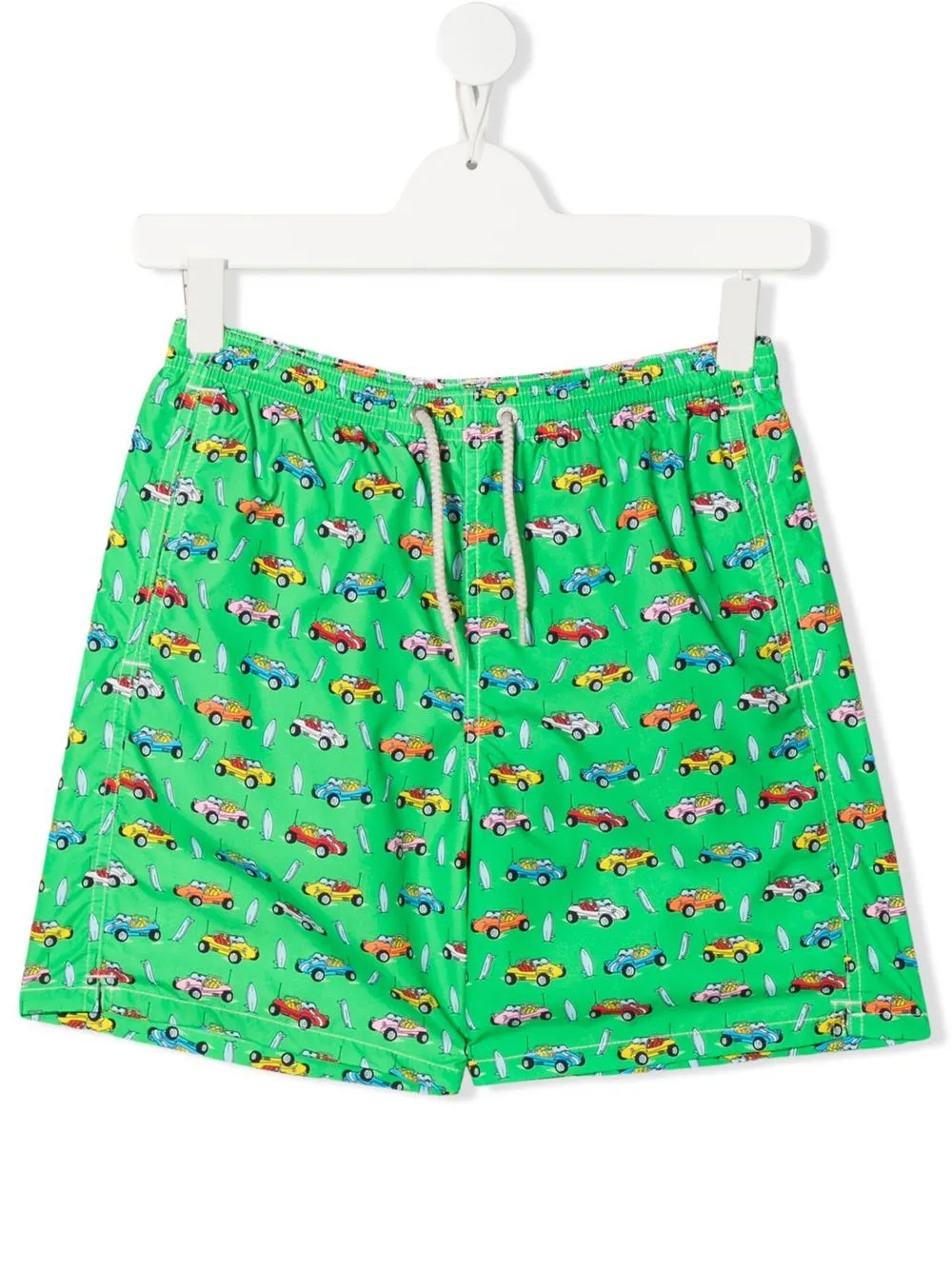 

MC2 Saint Barth Kids graphic-print swim trunks - Green