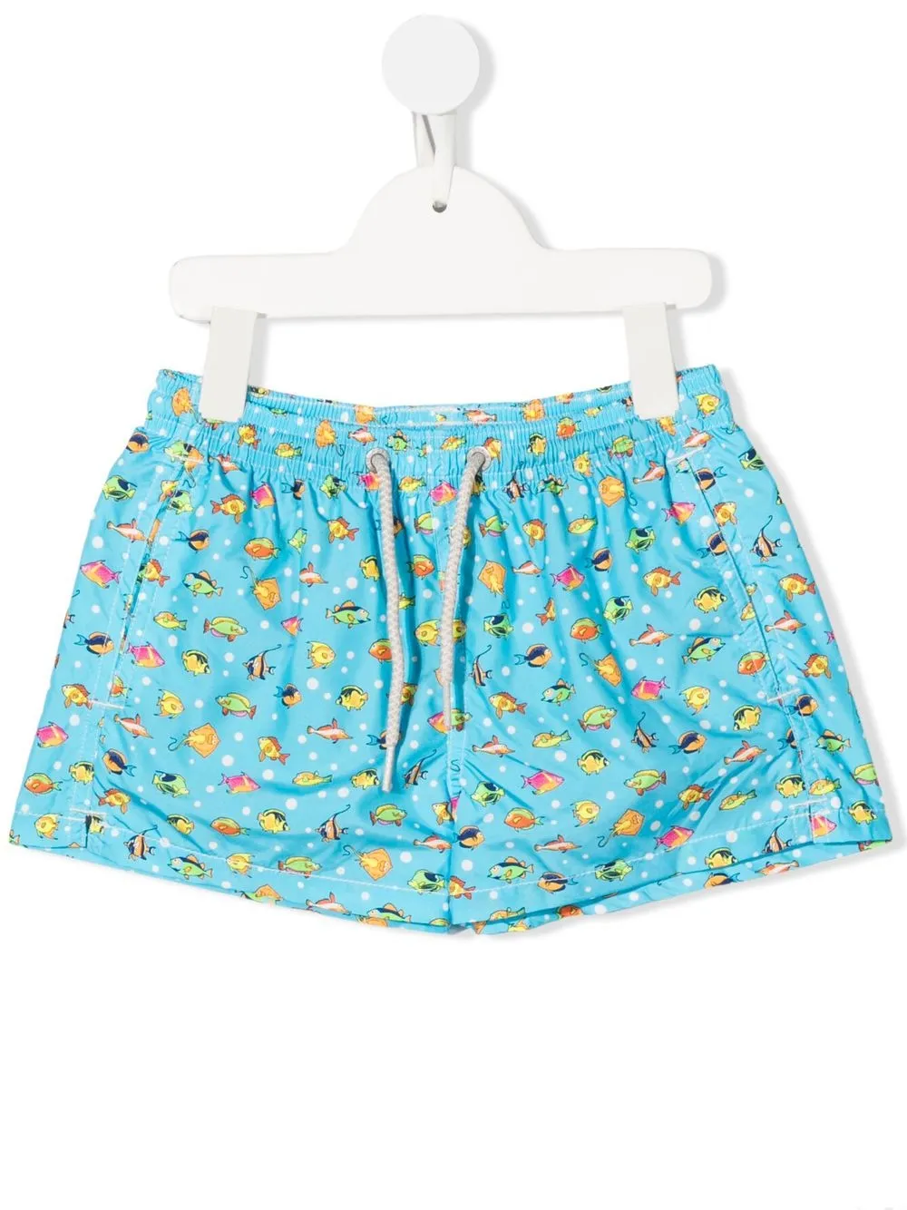 

MC2 Saint Barth Kids traje de baño con estampado gráfico - Azul