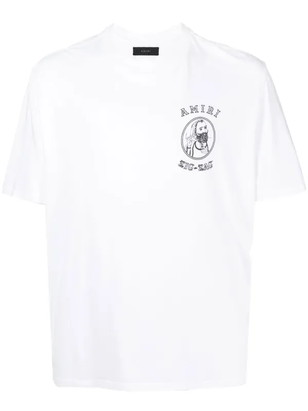 AMIRI x Zig Zag logo-print short 