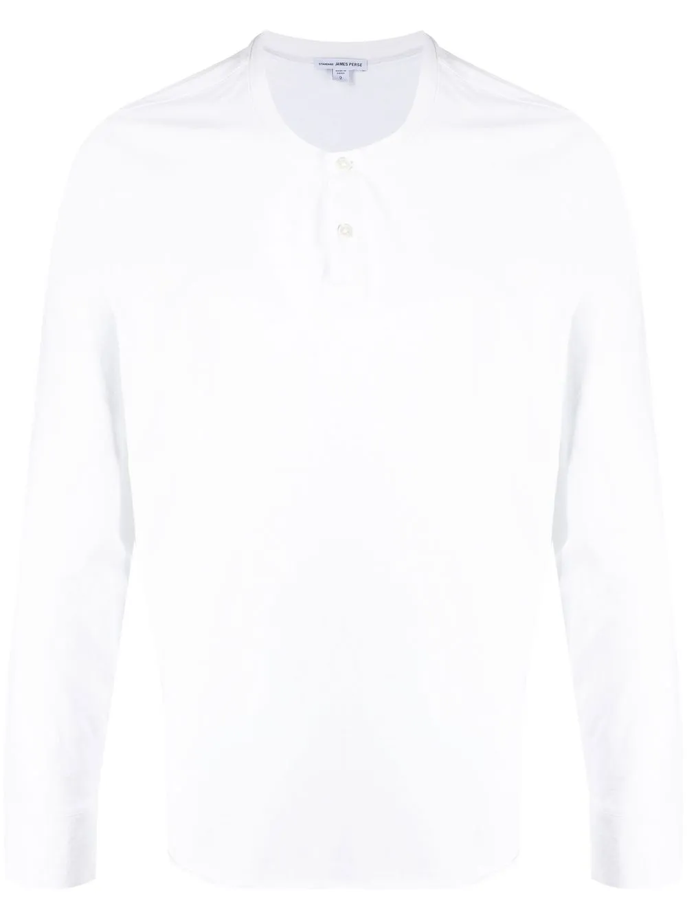 James Perse Long-sleeve Fitted Top In White | ModeSens