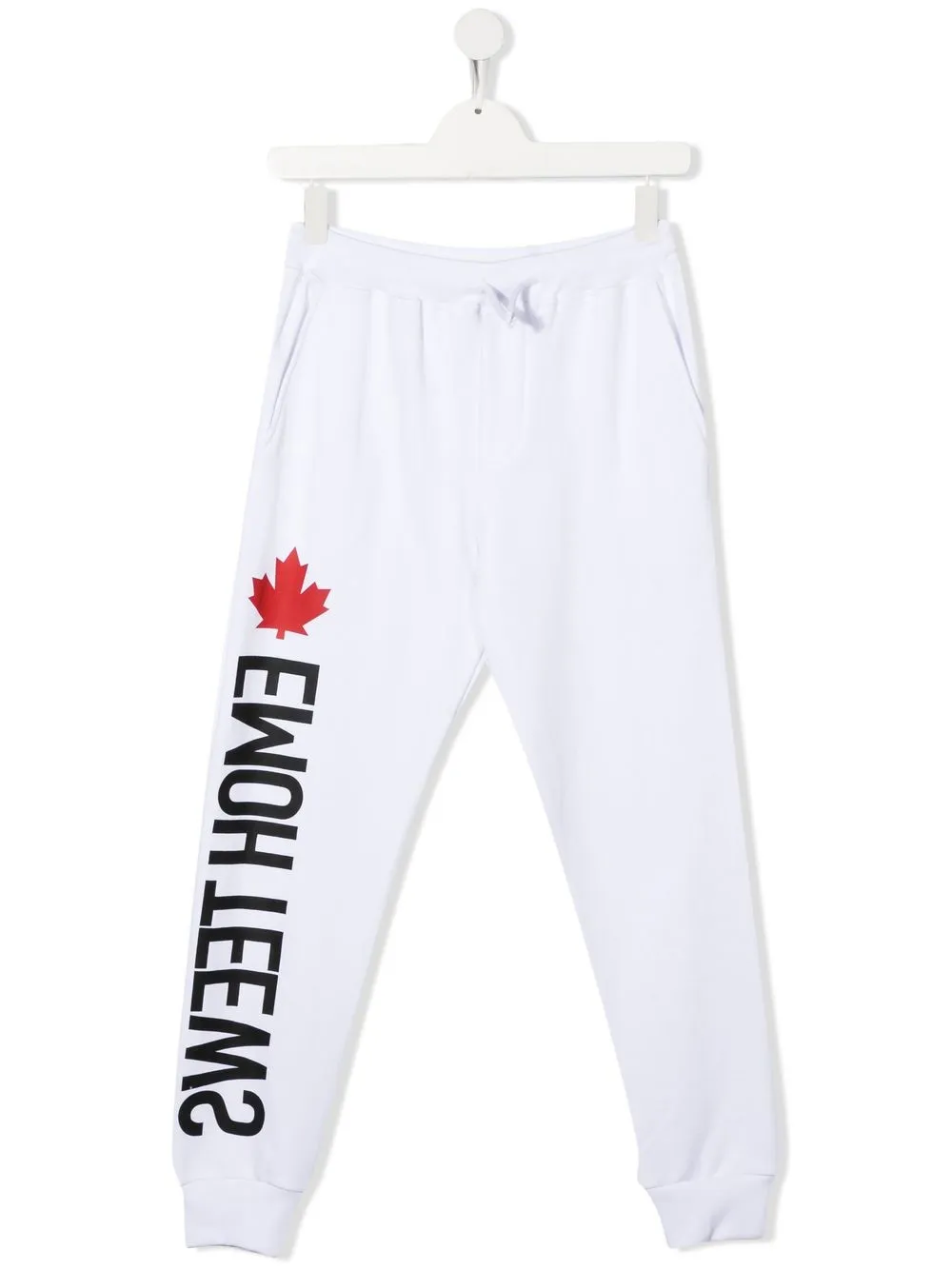 

Dsquared2 Kids pants con estampado Sweet Home - Blanco