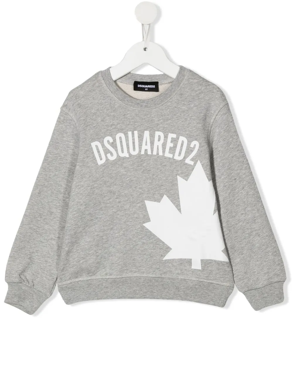 

Dsquared2 Kids sudadera con logo estampado - Gris