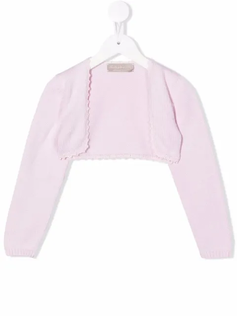 La Stupenderia cardigan crop en maille