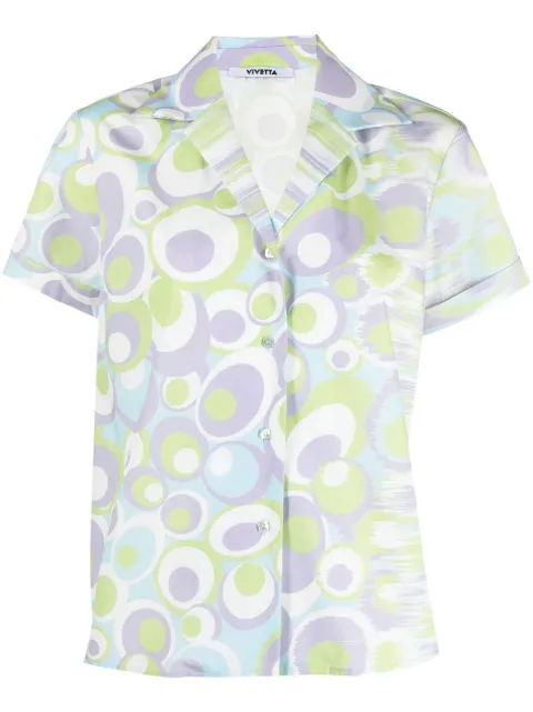 Vivetta all-over graphic-print shirt