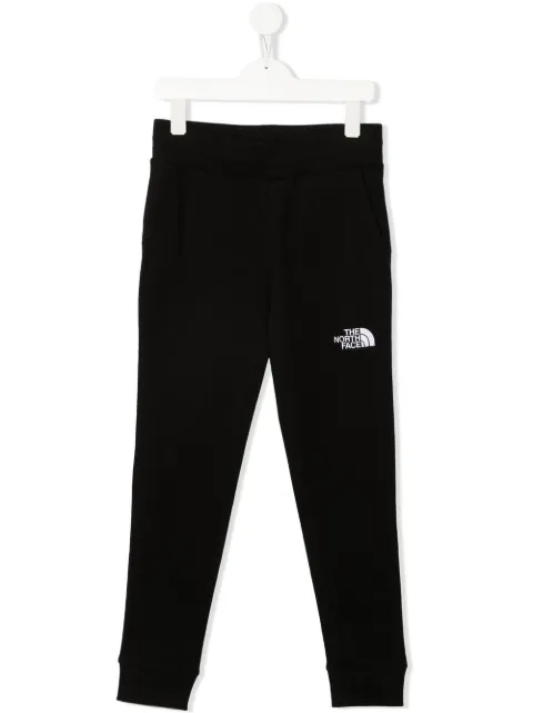 The North Face Kids Calça de moletom com logo bordado