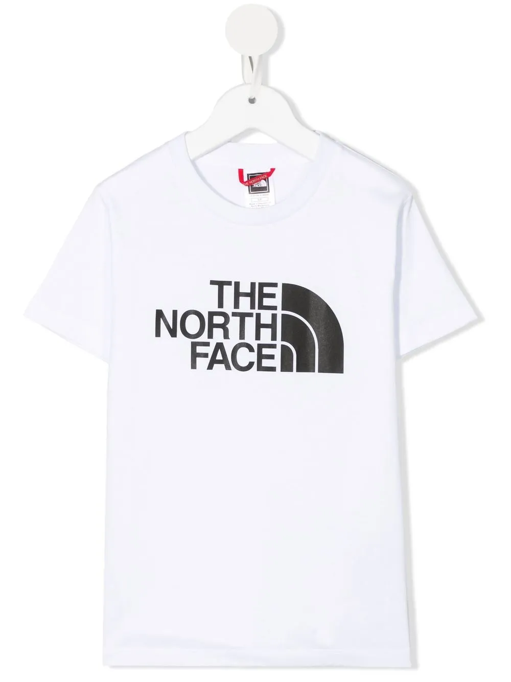 

The North Face Kids logo-print cotton T-shirt - White