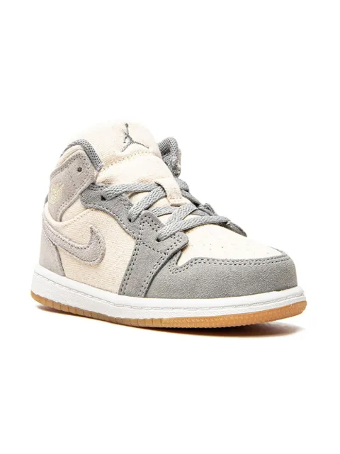 Jordan Kids Jordan 1 Mid SE "Coconut Milk" sneakers