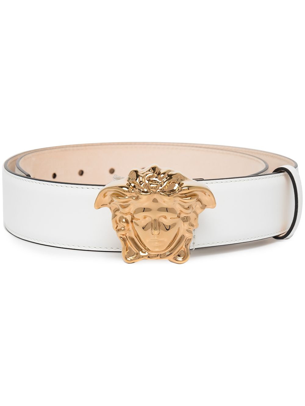 Powerful white. Find more #Versace Men's belts on versace.com