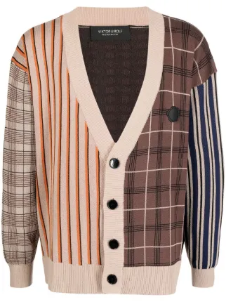 Viktor & Rolf multi-pattern Knit Cardigan - Farfetch