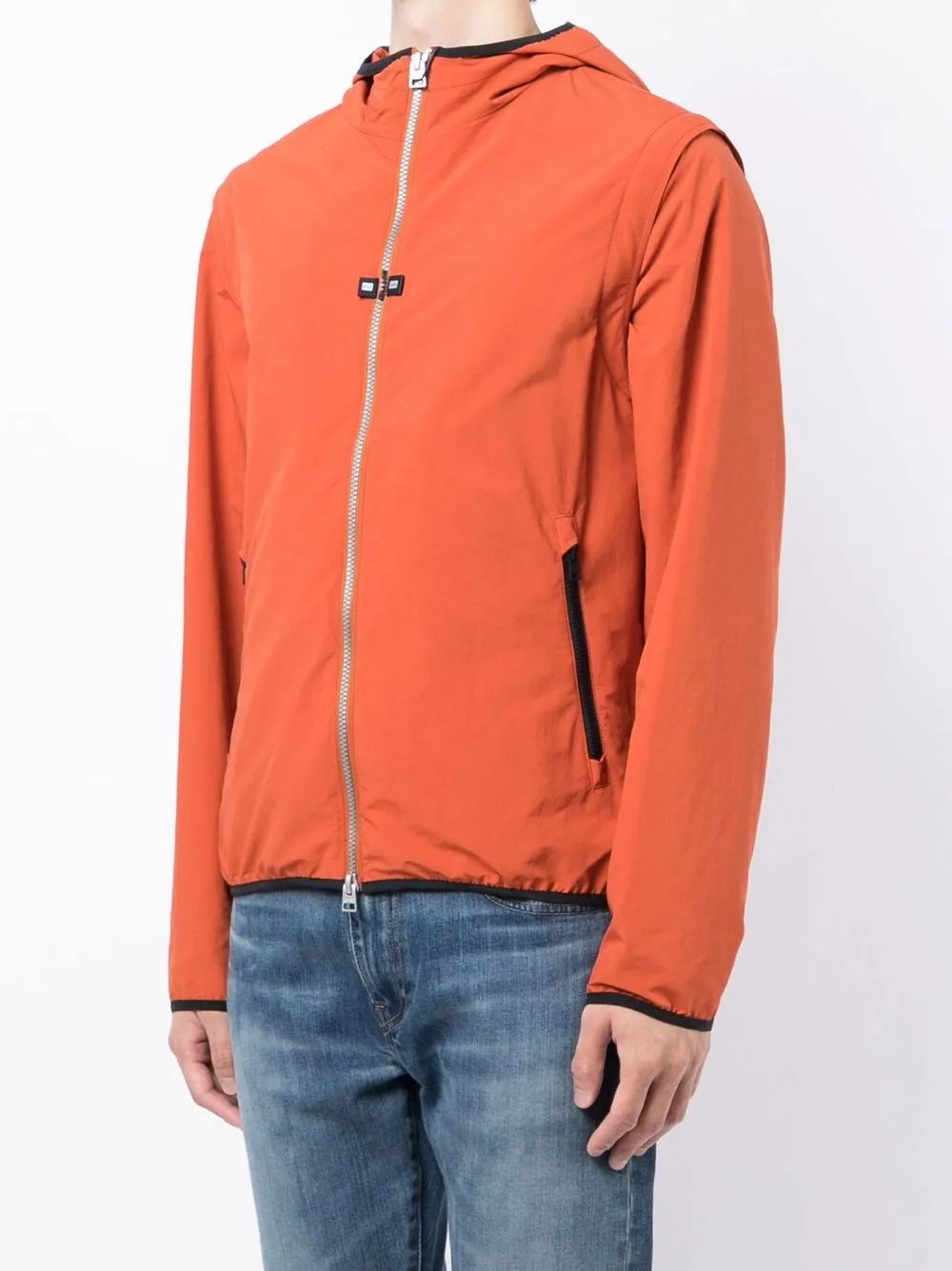 Herno Jack met capuchon Rood