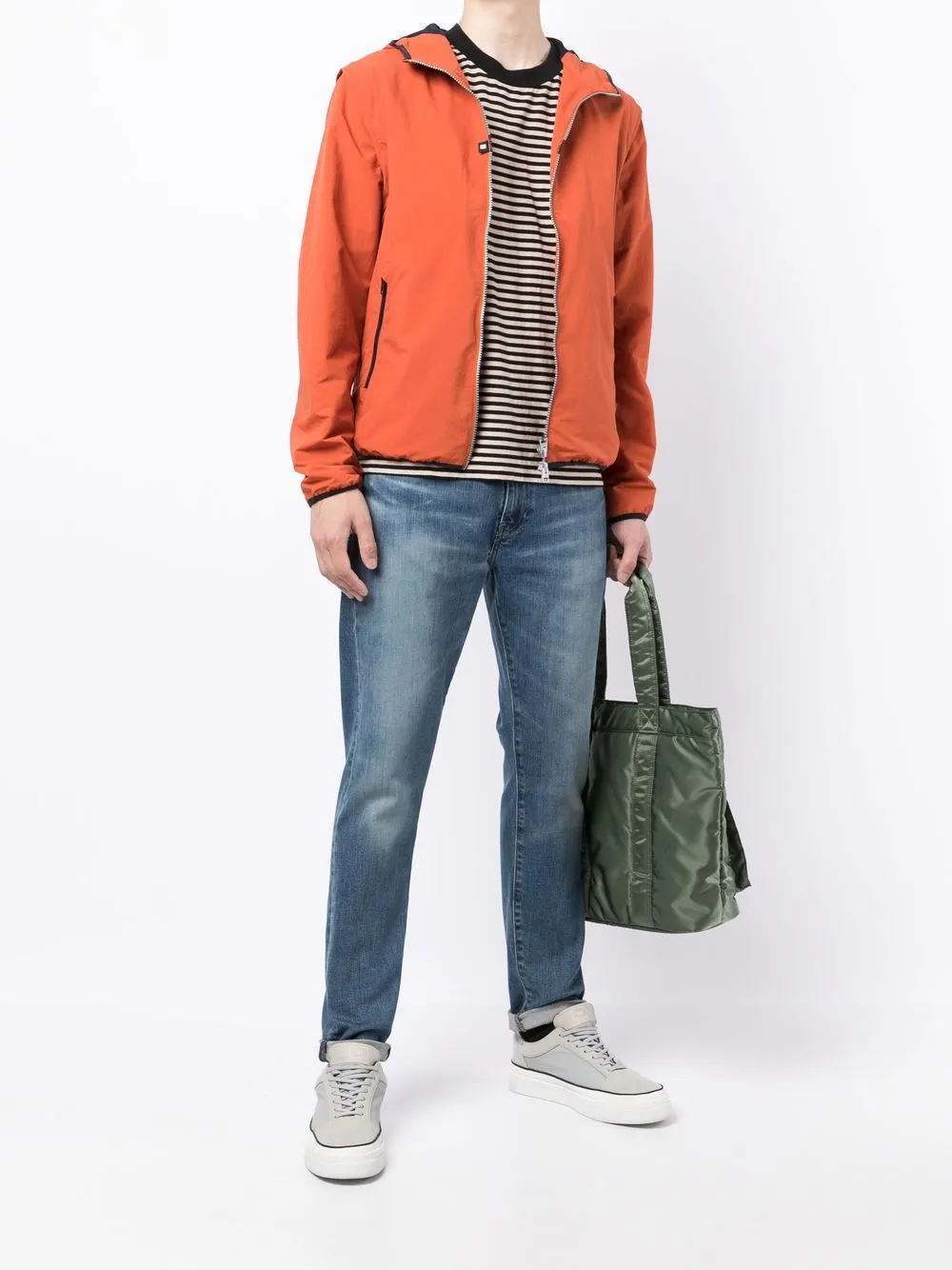 Herno Jack met capuchon Rood
