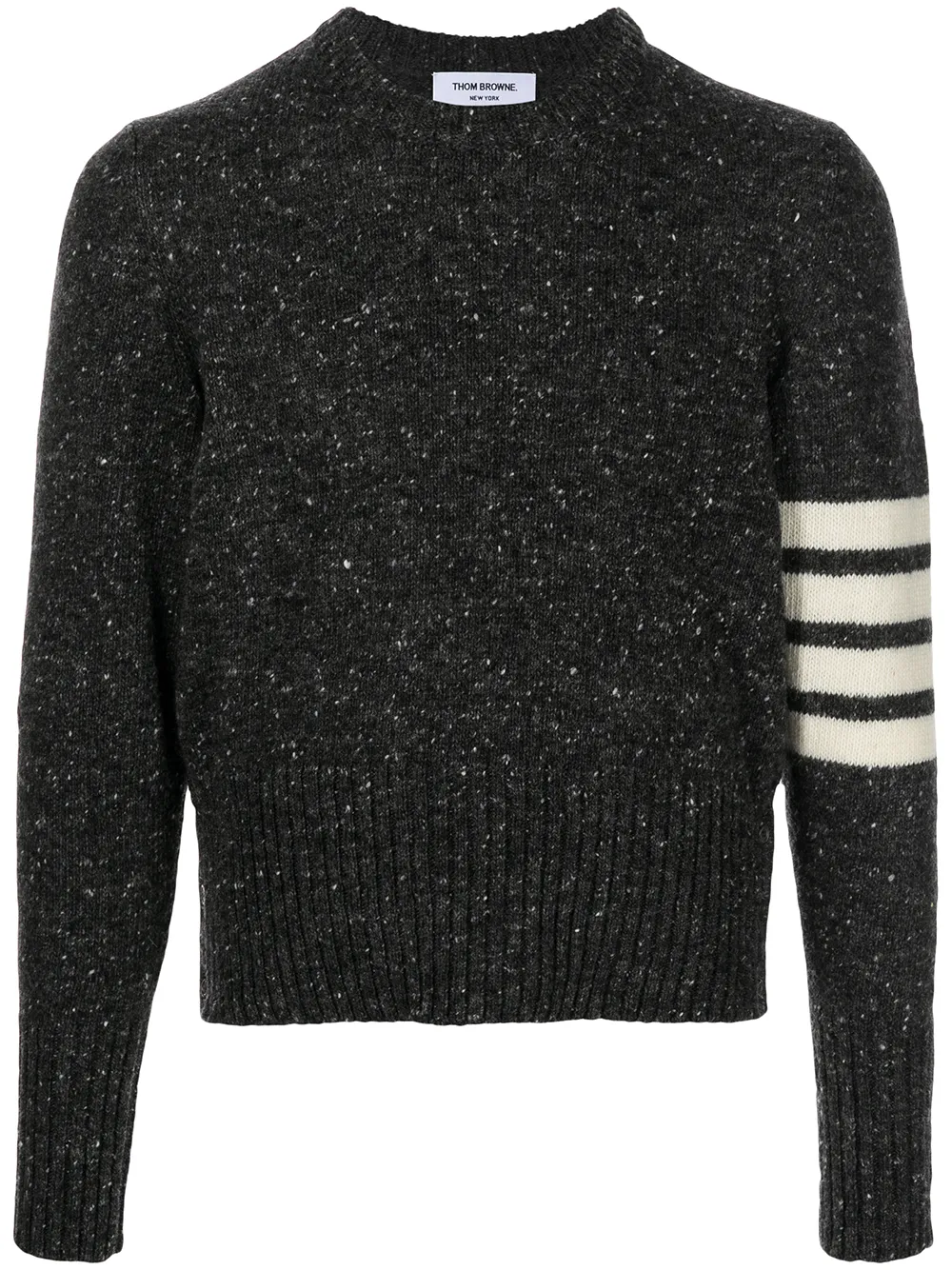 

Thom Browne 4-Bar stripe jumper - Grey